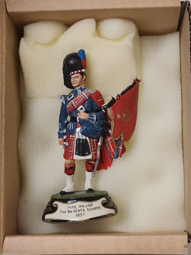 The Stadden Collection Pipe Major 2nd BN Scots Guards 1937 Military Infantry - Picture 9 of 10