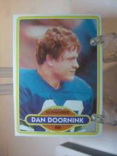 1980 Topps Football Card  #257 Dan Doornink    (93691)