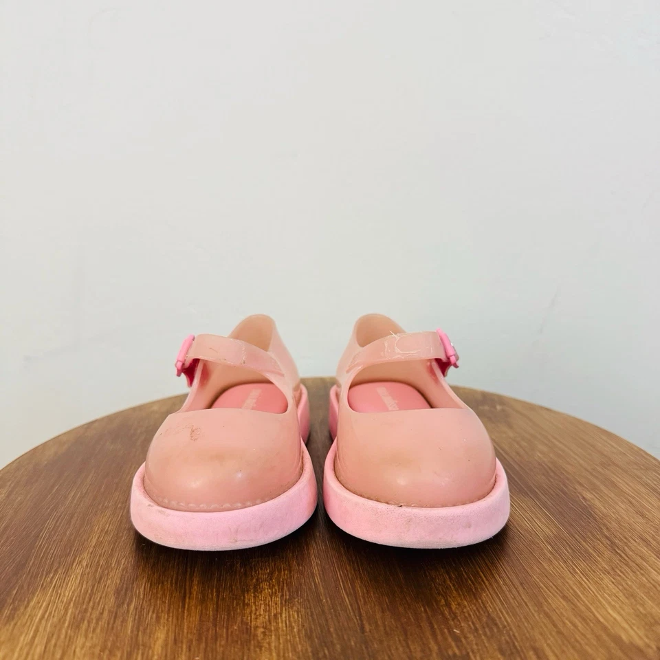 Mini Melissa Lola II Bebé Mary Jane Rosa Niñas Talla 8 Foto 2 de 4