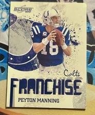 2010 Score Peyton Manning Franchise #9