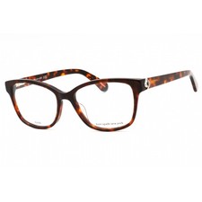 Kate Spade Women's Eyeglasses Havana Plastic Full Rim Cat Eye REILLY/G 0086 00