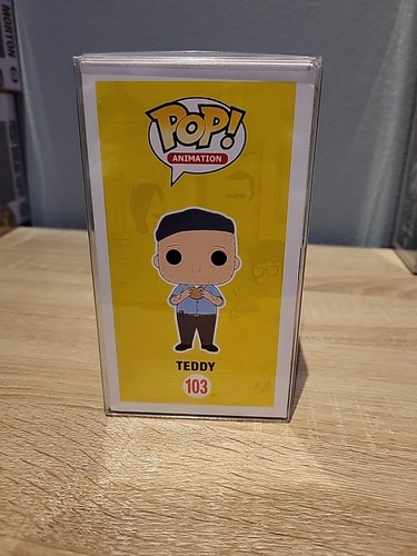Figura de vinilo de acción Funko POP Animación Bob’s Burgers Teddy #103  - Imagen 3 de 8