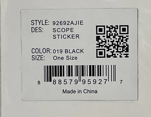 *BRAND NEW* 5.11 TACTICAL SCOPE PATCH & MATCHING SCOPE STICKER DECAL - Picture 8 of 8