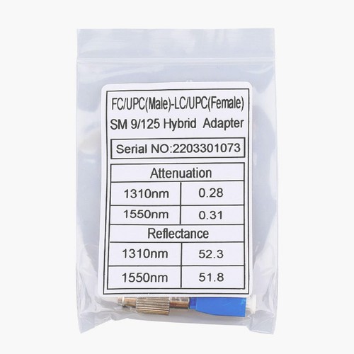 FC Male - LC Female Fiber Optic Adapter for Fiber Optical Power Meter Coupler g - Afbeelding 6 van 12