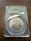 1886 Morgan Dollar silver Coin CACG MS63 CAC
