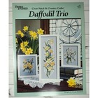 New ListingBetter Homes & Gardens Daffodil Trio Cross Stitch Pattern Flowers, Floral