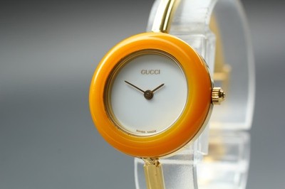 Near MINT] GUCCI Change Bezel 11/12.2 Quartz Women's Watch