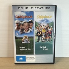 Caddyshack 1 1980 & Caddyshack 2 1988 Chevy Chase DVD Region 4 Australia 