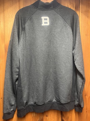 Adidas St. Bonaventure Bonnies Basketball Team Coach Issued 1/4 Zip Pullover XL - Picture 7 of 8