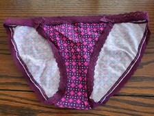 NWT VICTORIA'S SECRET LOW RISE STRING BIKINI PANTIES COTTON 11041184 RARE M 2016