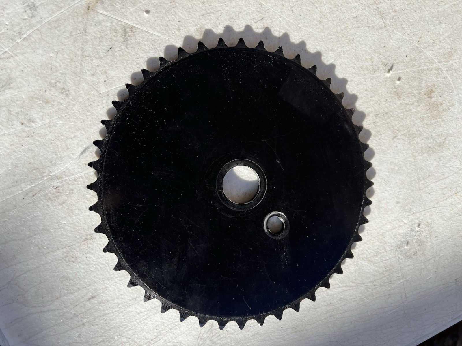 Fishbone FLY DISC 44T Chain Wheel 7075 Aluminum Alloy BMX FISHBONE LOGO