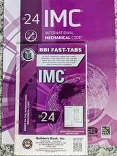 2024 IMC International Mechanical Code (ICC Brand New Paperback) WITH FAST TABS