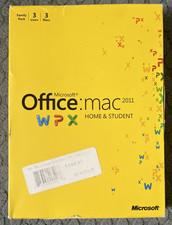 Microsoft Office for Mac Home and Student 2011