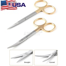 Medical Dental Hemostatic Forceps ,Surgical Scissors Straight/Curved Sharp Head