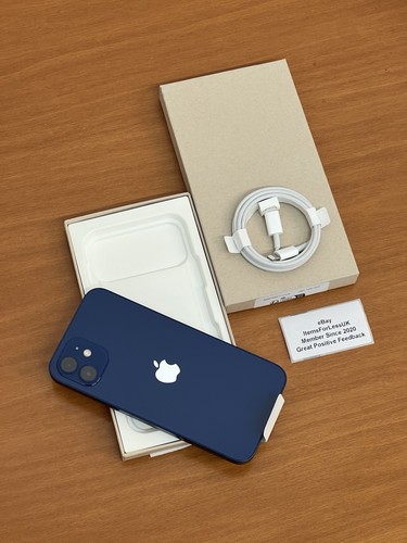NUOVO Apple iPhone 12 64GB Blu 5G Sbloccato 6.1” Non Attivato 100% Stato Batteria - Foto 4 di 10