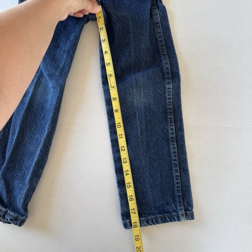 Wrangler 20X Jeans Boys Slim Size 5 Dark Denim Adjustable Cowboy Western Rodeo - Picture 11 of 11