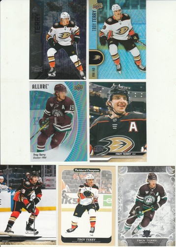 🏒 20+ verschiedene TROY TERRY Karten Lot 2021- 2024 Enten - Bild 3 von 3