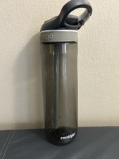 Contigo AUTOSPOUT Ashland Reusable Water Bottle, 24oz USED GOOD Gray