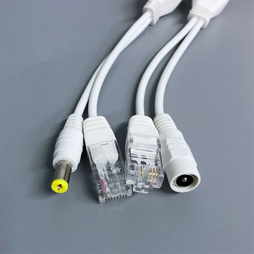 For POE Adapter 12V Splitter 2PCS Waterproof for IP Camera Applications - Zdjęcie 9 z 9