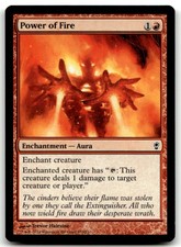 MTG Power of Fire C Conspiracy 150 LP