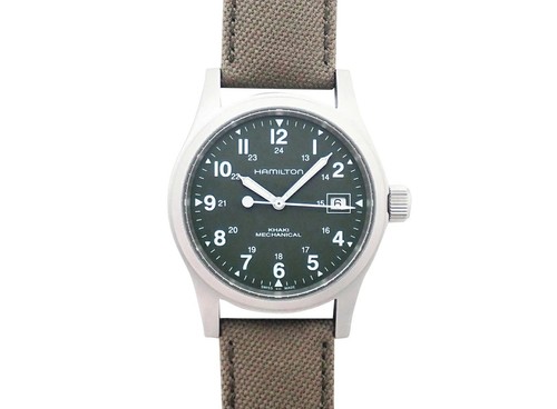 Hamilton Khaki Field H694390 Military Men's Watch Automatic Black Dial Used - Picture 6 of 11