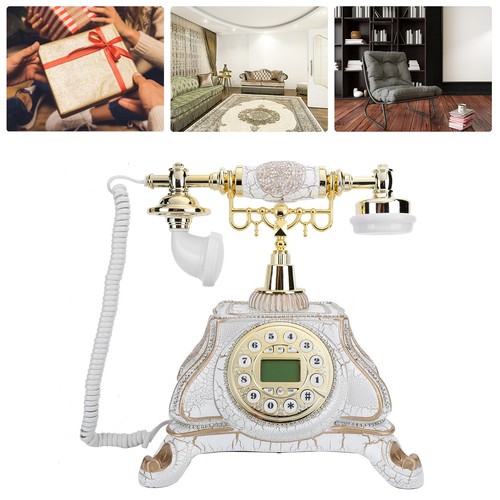 MS8332A European Vintage Landline Classical Wired Oldfashioned Telephone With CB - Afbeelding 1 van 18