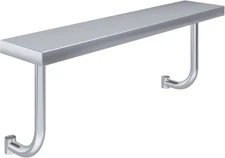 AmGood 13.5 in. x 49 in. Stainless Steel Adjustable Work Surface for 30 in. x 48