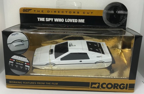 James Bond 007 Corgi Lotus Esprit Unterwasser Tauchboot mit funktionierenden Gadgets NEU!!