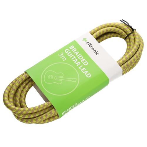 Cable de instrumento trenzado blindado blindado ángulo recto de bajo ruido de 6,35 mm plomo 3 m - Imagen 19 de 19
