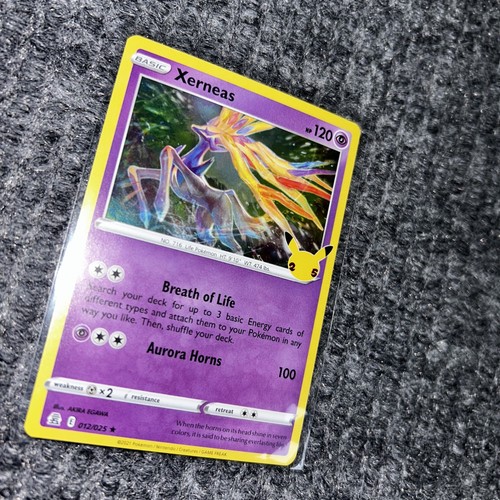 Pokemon Celebraciones Xerneas 012/025 Holo Raro Casi Nuevo CLB - Imagen 3 de 12
