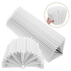 2pcs Foldable Paper Cylinder Pedestal Stands Roman For Wedding Table