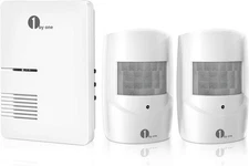 Driveway Alarm Home Security System 1000ft Wireless 2 PIR Motion Detector 36 Mel