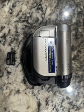 Sony Handycam DCR-DVD650 Video Camcorder Charger  SD Card Tested No Battery Or