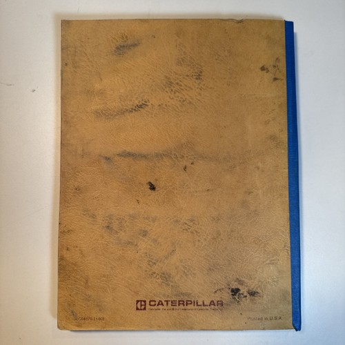 Caterpillar Cat V30B V35B V40B V45B V50B Forklift Lift Truck Parts Catalog - Picture 2 of 6