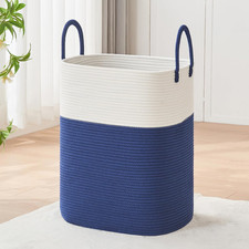 Laundry Basket with Handles - Blanket Basket Hampers for Bedroom Aesthetic NEW