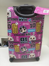 LOL Surprise Jet Set Valigia rigida girevole per bambini - Valigia da trasporto 20 pollici