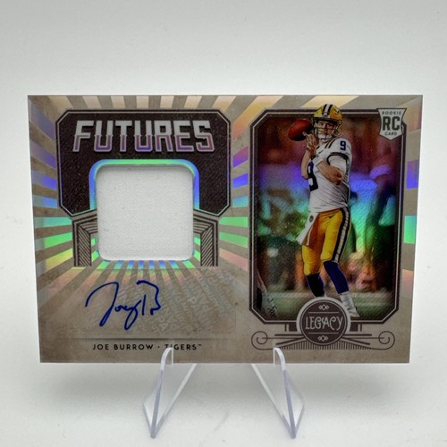 Joe Burrow #FP-JB1 2020 Panini Legacy Futures Patch Autographs card