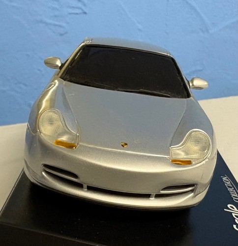 Vintage Kyosho Mini-Z, Auto Scale Porsche GT3 silver - Bild 2 von 6