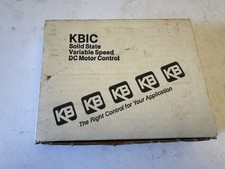 NEW KB ELECTRONICS KBIC-120 DC MOTOR SPEED CONTROL 115VAC 50/60HZ 9429L  KBIC120