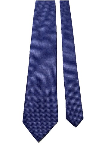 Canali 1934 Blue Geometric Long 61” Men’s Necktie 100% Silk Made In Italy - Picture 7 of 12