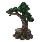 Mini Bonsai Figurines Artificial Resin Tree for Desktop Decorative Use