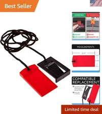 Square Non-Magnetic Treadmill Safety Key – No Assembly Required, Manual Winding