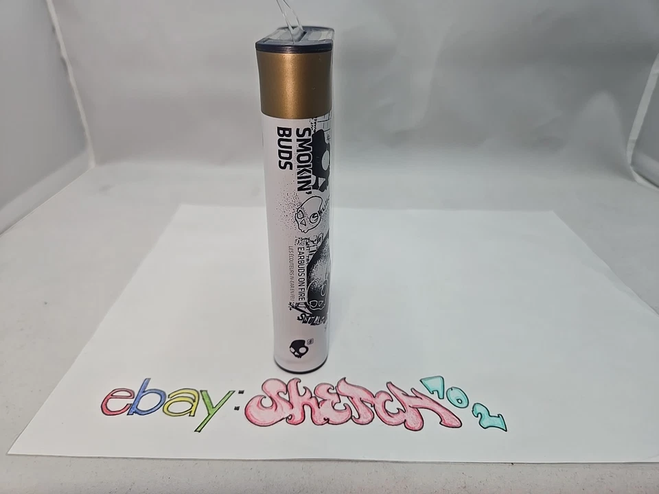 SKULLCANDY - SMOKIN' BUDS - MIC + REMOTE - S2SBDY-072 - NEW SEALED - EARPHONES - Image 4 of 4