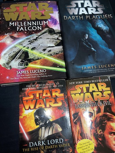 Konvolut 4 Star Wars Bücher von James Luceno (siehe Beschreibung & Bilder)