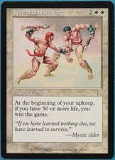 Test of Endurance Judgment PLD White Rare MAGIC MTG CARD (ID# 406210) ABUGames