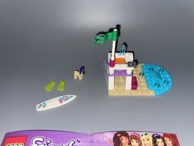 LEGO 41306 FRIENDS Mia's Beach Scooter Incomplete Set with Instructions, Pug