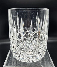 Gorham Crystal  ~ Lady Anne Pattern ~ Double Old Fashioned Glass /Tumbler ~  4"