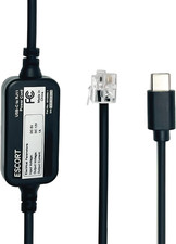 USB-C to RJ11 Power Cord Radar Detectors Including MAX 360, MAX 360C, IX, Ixc, 9