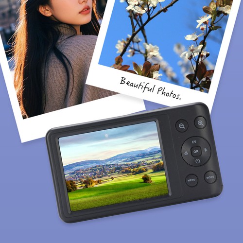 Black 4K Digital Camera 64MP HD 3in Screen 10X Optical Zoom 2X Digital Zoom NEW - Picture 12 of 12