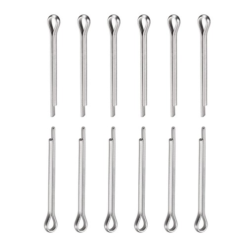 1.5mm x 16mm (DxL) Cotter Clip Pins - 60Pack - Good for Machinery - 304 Stain...
